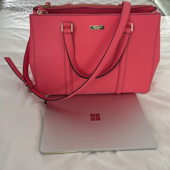 Kate Spade Newbury Lane Loden Satchel in Pink